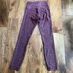Lululemon Heathered Bordeaux HR Wunder Under